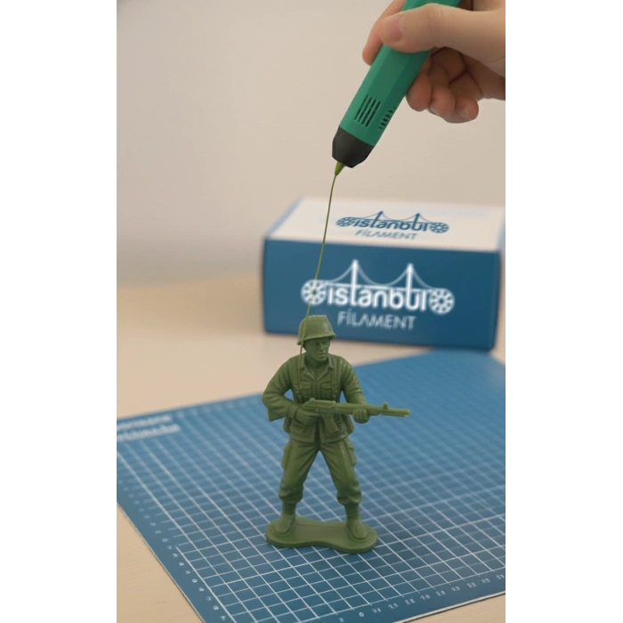 PLA + 500mms Askeri Yeşil Rengi 1KG