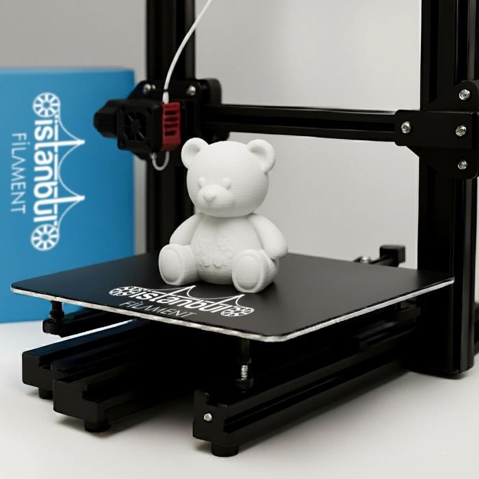 PLA + 500mms Beyaz Renk 1KG