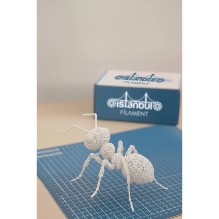 PLA + 500mms Beyaz Renk 1KG