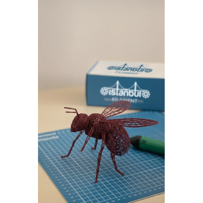 PLA + 500mms Bordo Renk 1KG