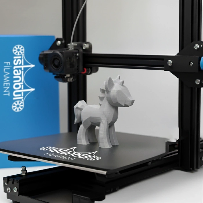 PLA + 500mms Gri Renk 1KG