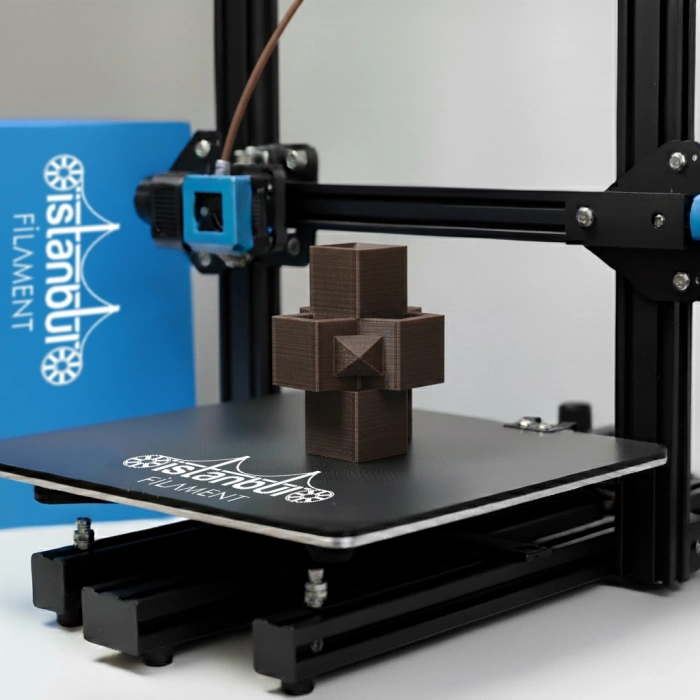 PLA + 500mms Kahve Renk 1KG