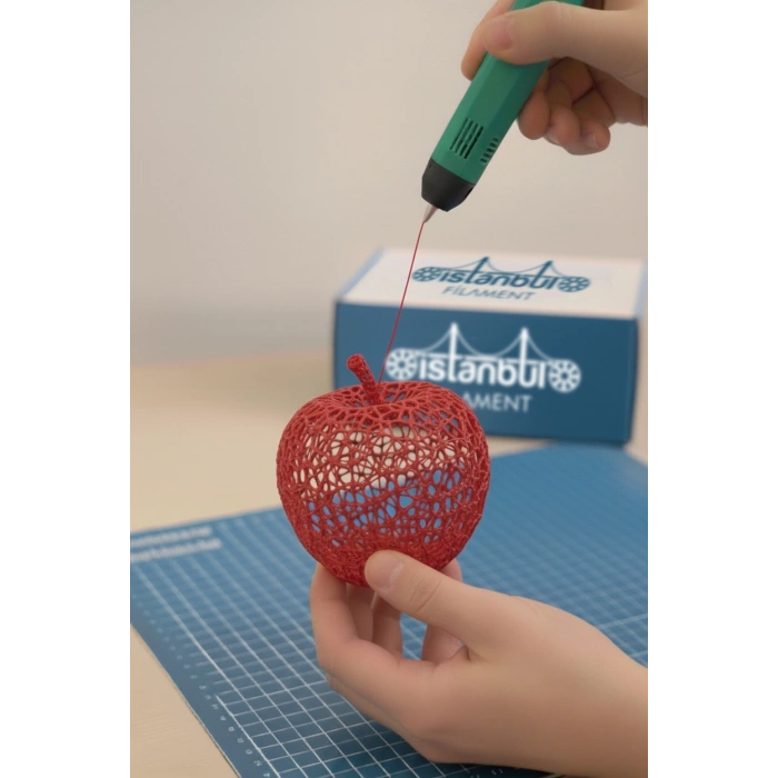 PLA + 500mms Kırmızı Renk 1KG