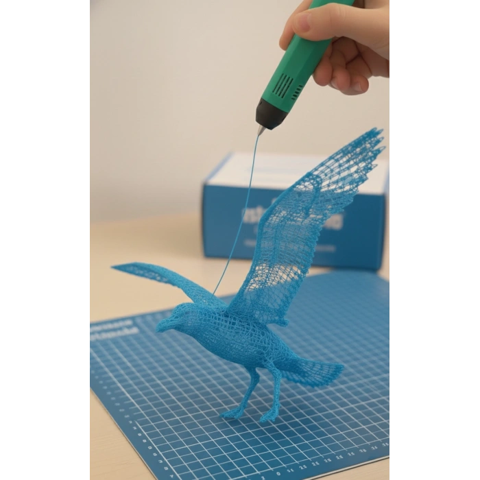 PLA + 500mms Mavi Renk 1KG