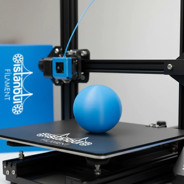 PLA + 500mms Mavi Renk 1KG