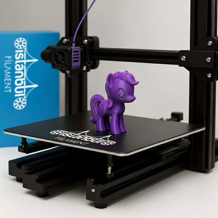 PLA + 500mms Mor Renk 1KG