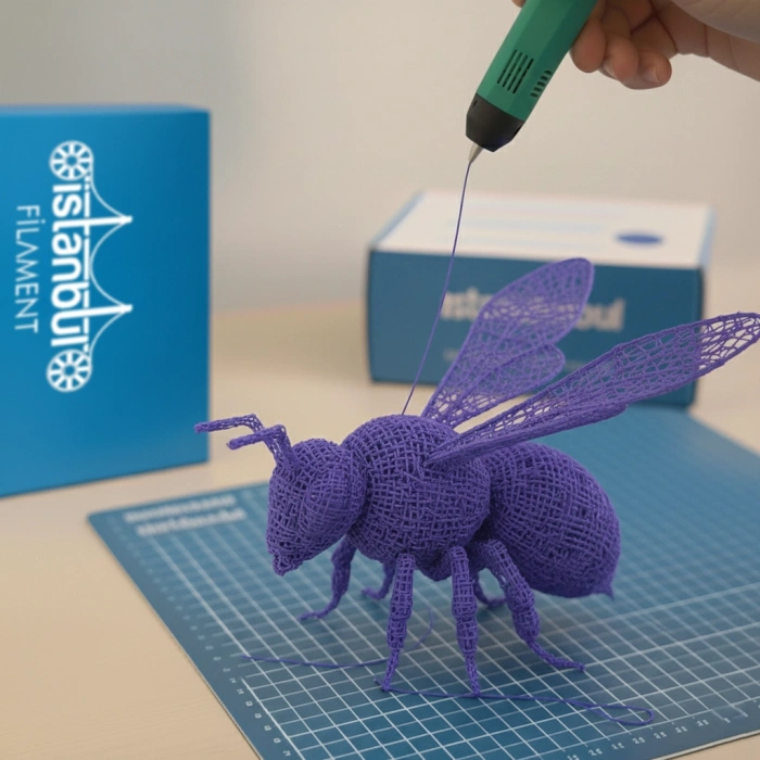 PLA + 500mms Mor Renk 1KG