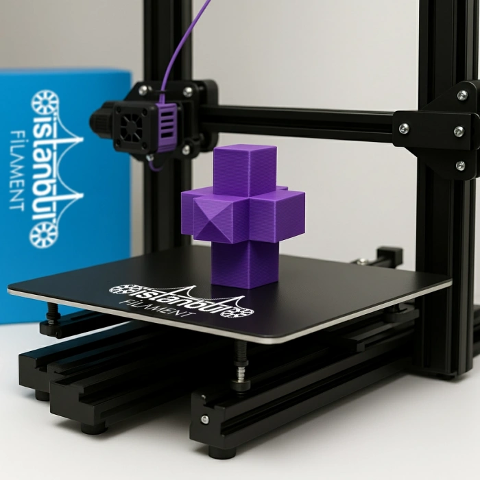 PLA + 500mms Mor Renk 1KG