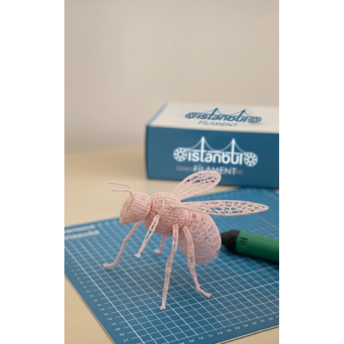 PLA + 500mms Pastel Pembe Renk 1KG