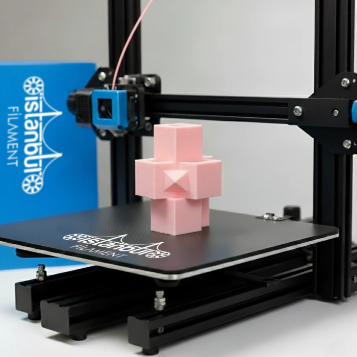 PLA + 500mms Pastel Pembe Renk 1KG