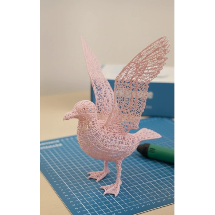 PLA + 500mms Pastel Pembe Renk 1KG