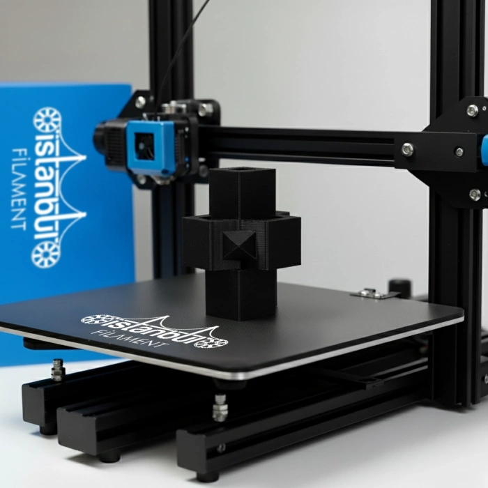 PLA + 500mms Siyah Renk1KG