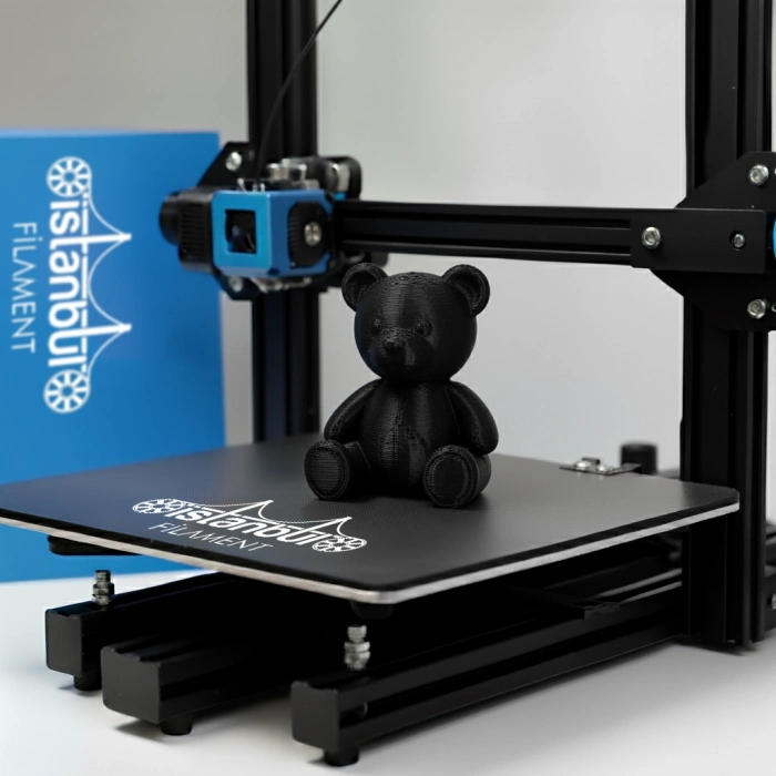 PLA + 500mms Siyah Renk1KG