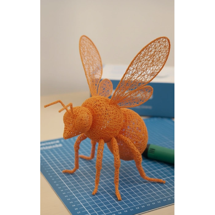 PLA + 500mms Turuncu Renk 1KG