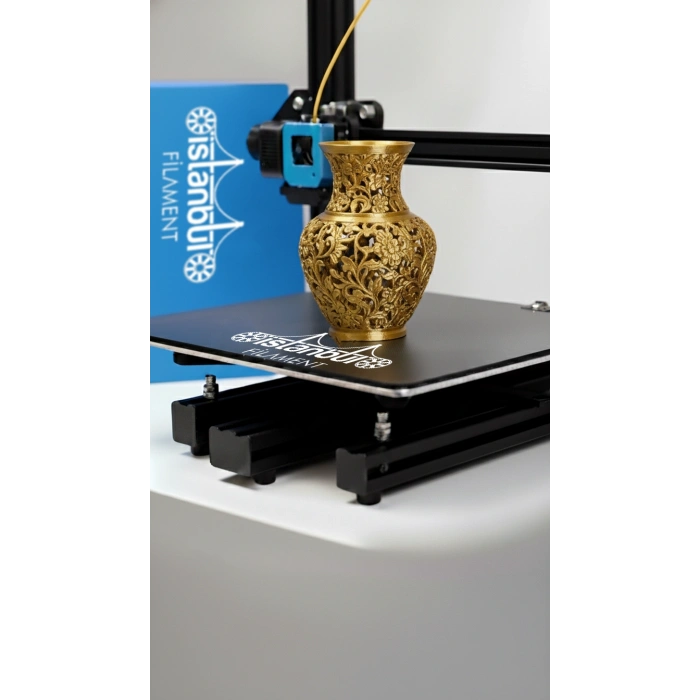 PLA TRANSPARAN SARI FİLAMENT 1 Kg Ø 1,75mm.