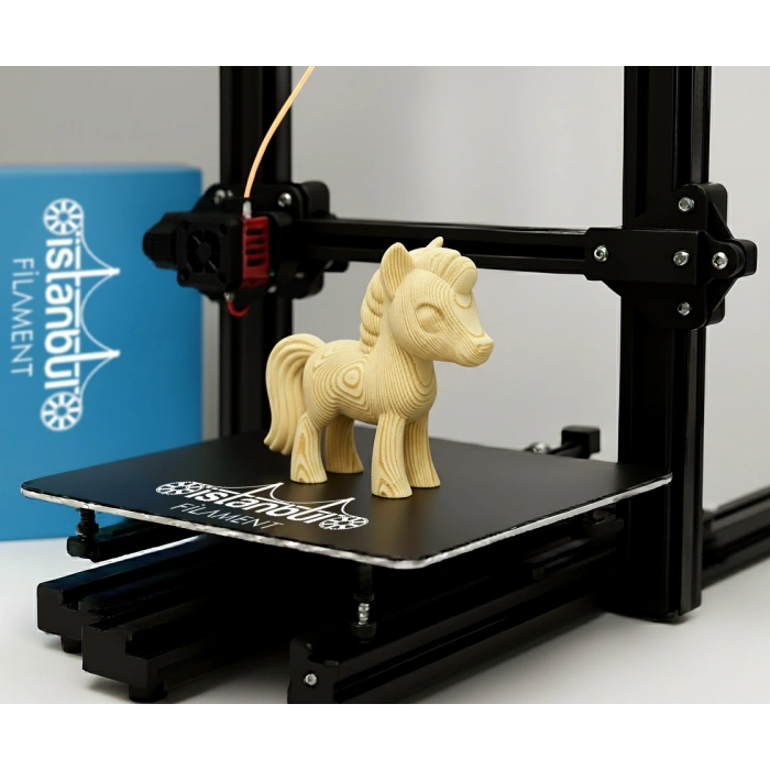 WOOD PLA PLUS FİLAMENT ( AHŞAP ) 1.75 mm YÜKSEK KALİTE İSTANBUL FİLAMENT