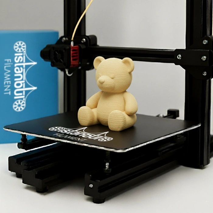 WOOD PLA PLUS FİLAMENT ( AHŞAP ) 1.75 mm YÜKSEK KALİTE İSTANBUL FİLAMENT