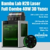 Bambu Lab H2D Laser Full Combo 40W 3D Yazıcı