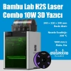 Bambu Lab H2S Laser Full Combo 10W 3D Yazıcı