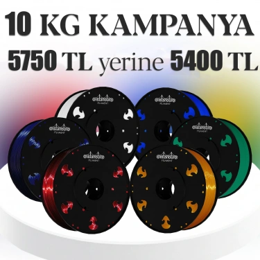 10 KG KAMPANYA PETG PLUS 1.75MM