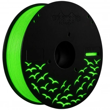 GLOW PLA PLUS FİLAMENT 1.75 mm GECE PARLAYAN 500 Gr (0.6 Nozzle Önerilir)