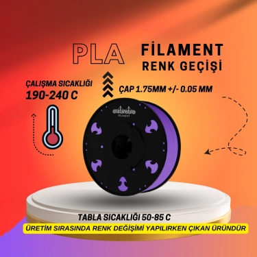 PLA PLUS 1 KG RENK GEÇİŞİ