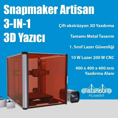 Snapmaker Artisan 3-IN-1 3D Yazıcı