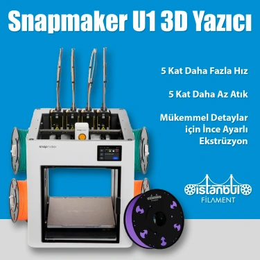 Snapmaker U1 3D Yazıcı ( ÖN SİPARİŞ )