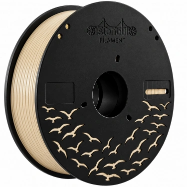 WOOD PLA PLUS FİLAMENT ( AHŞAP ) 1.75 mm YÜKSEK KALİTE İSTANBUL FİLAMENT 750 Gr