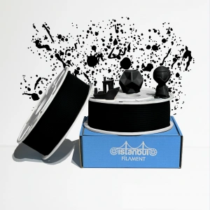 3D Baskı TPU Filament Siyah 1 Kg Ø 1,75mm ± 0,05 Mm