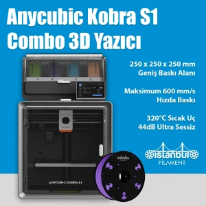 Anycubic Kobra S1 Combo 3D Yazıcı