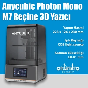Anycubic Photon Mono M7 Reçine 3D Yazıcı