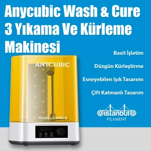 Anycubic Wash & Cure 3 Yıkama Ve Kürleme Makinesi