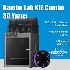 Bambu Lab X1E Combo 3D Yazıcı