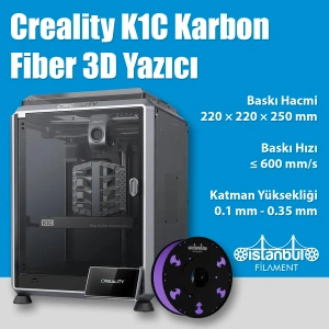 Creality K1C Karbon Fiber 3D Yazıcı