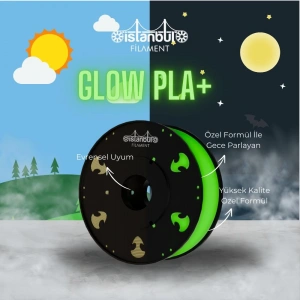 GLOW FİLAMENT 1.75 mm GECE PARLAYAN