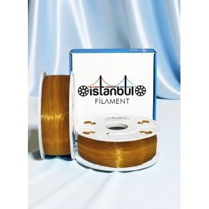 PLA TRANSPARAN SARI FİLAMENT 1 Kg Ø 1,75mm.