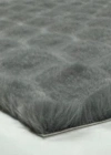 Carpet Dekor İthal Bubble Yumuşak Suni Tavşan Tüyü Halı Antrasit