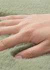 Carpet Dekor İthal Peluş Yumuşak Dekoratif Halı Taş Rengi