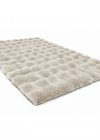 Carpet Dekor İthal Bubble Yumuşak Suni Tavşan Tüyü Halı Taş Rengi