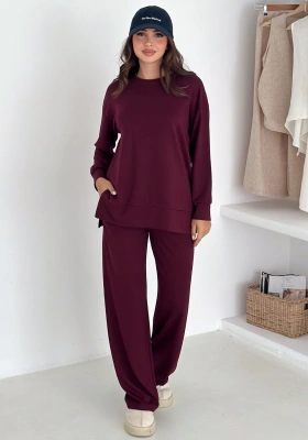 Yanı Yırtmaçlı Basic Modal Takım