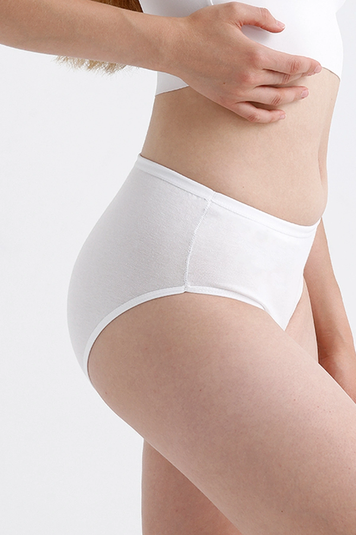 Pamuklu 7li Paket Yüksek Bel Toparlayıcı Etkili Bato Külot