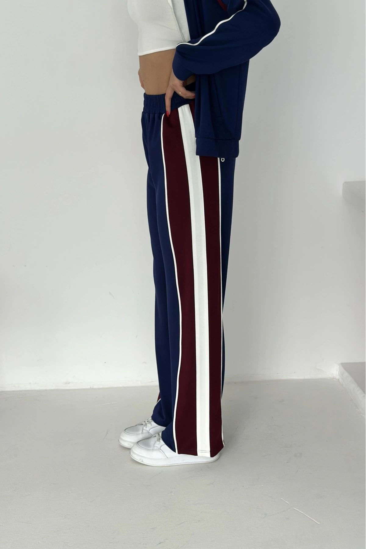 Garnili Fermuarlı Modal Takım