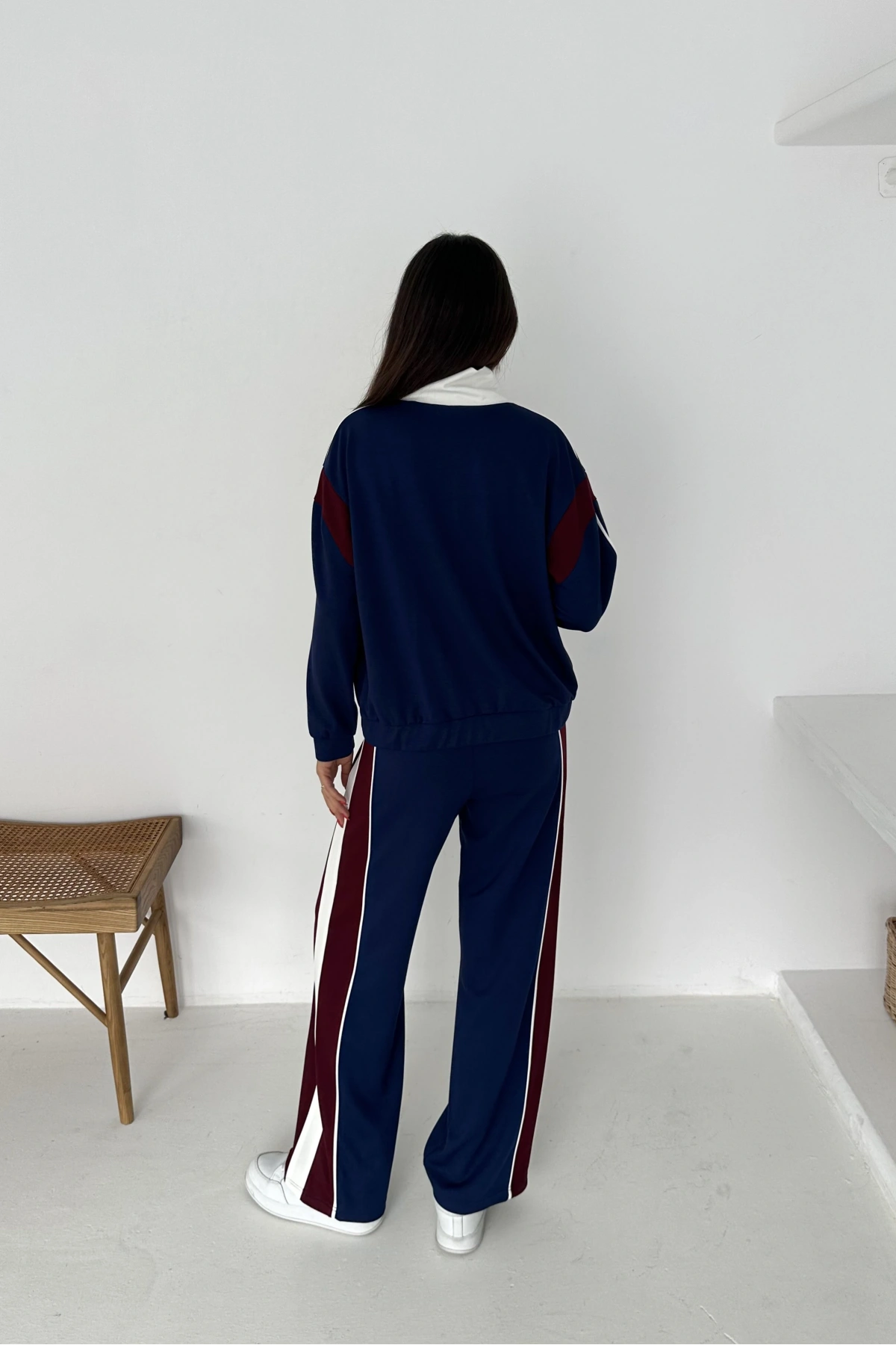 Garnili Fermuarlı Modal Takım