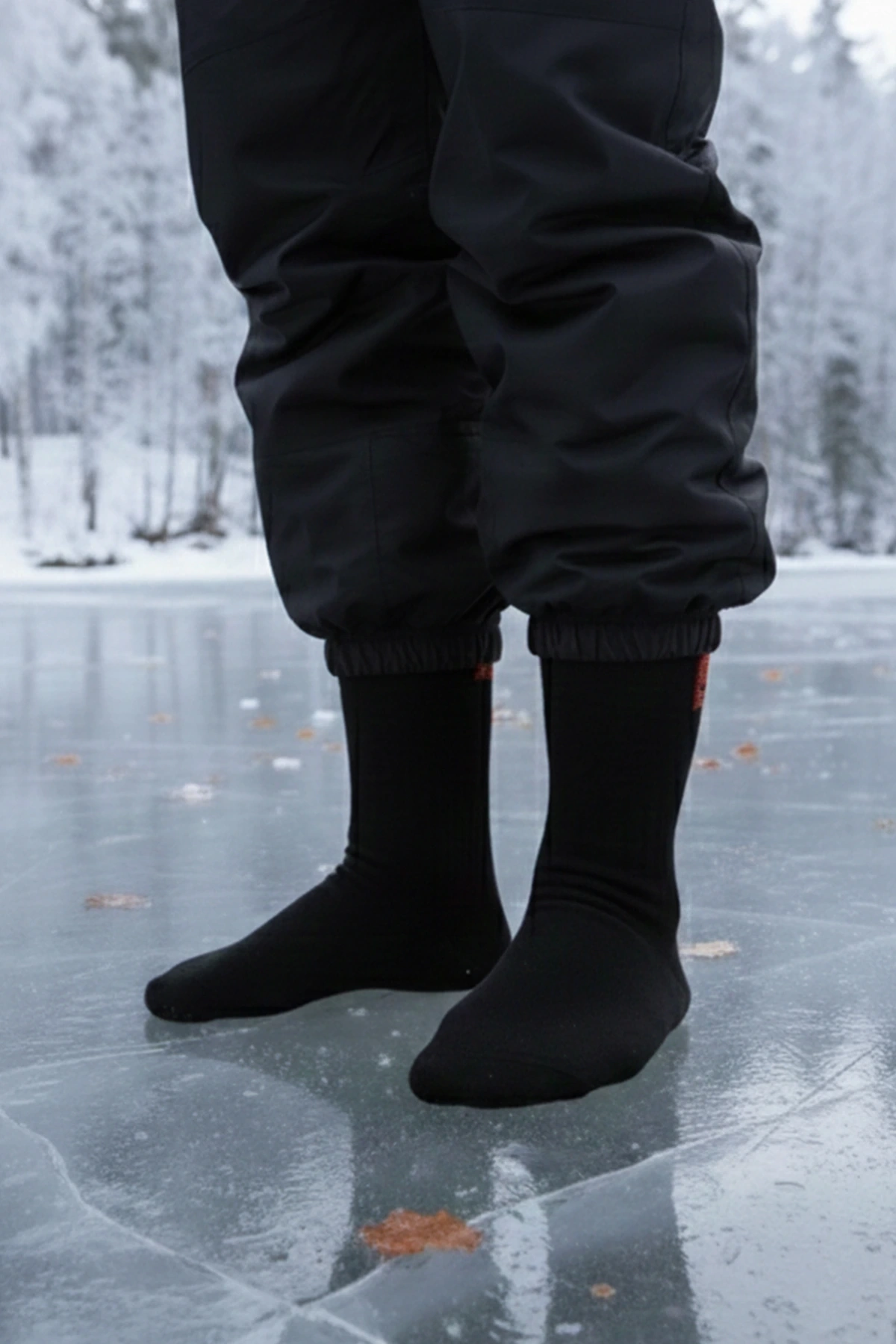 Kışlık Kalın Dikişsiz Termal Çorap - Kadın ve Erkek İçin (-30°C Dayanıklı)