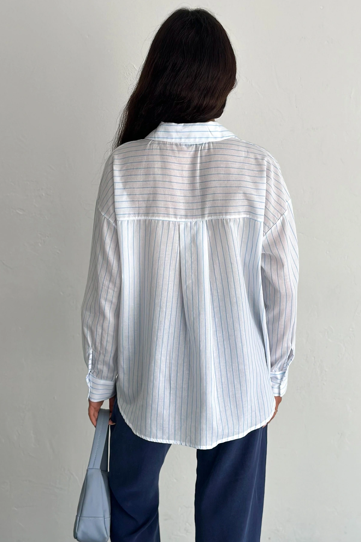 Ocean Breeze Cepli Çizgili Gömlek
