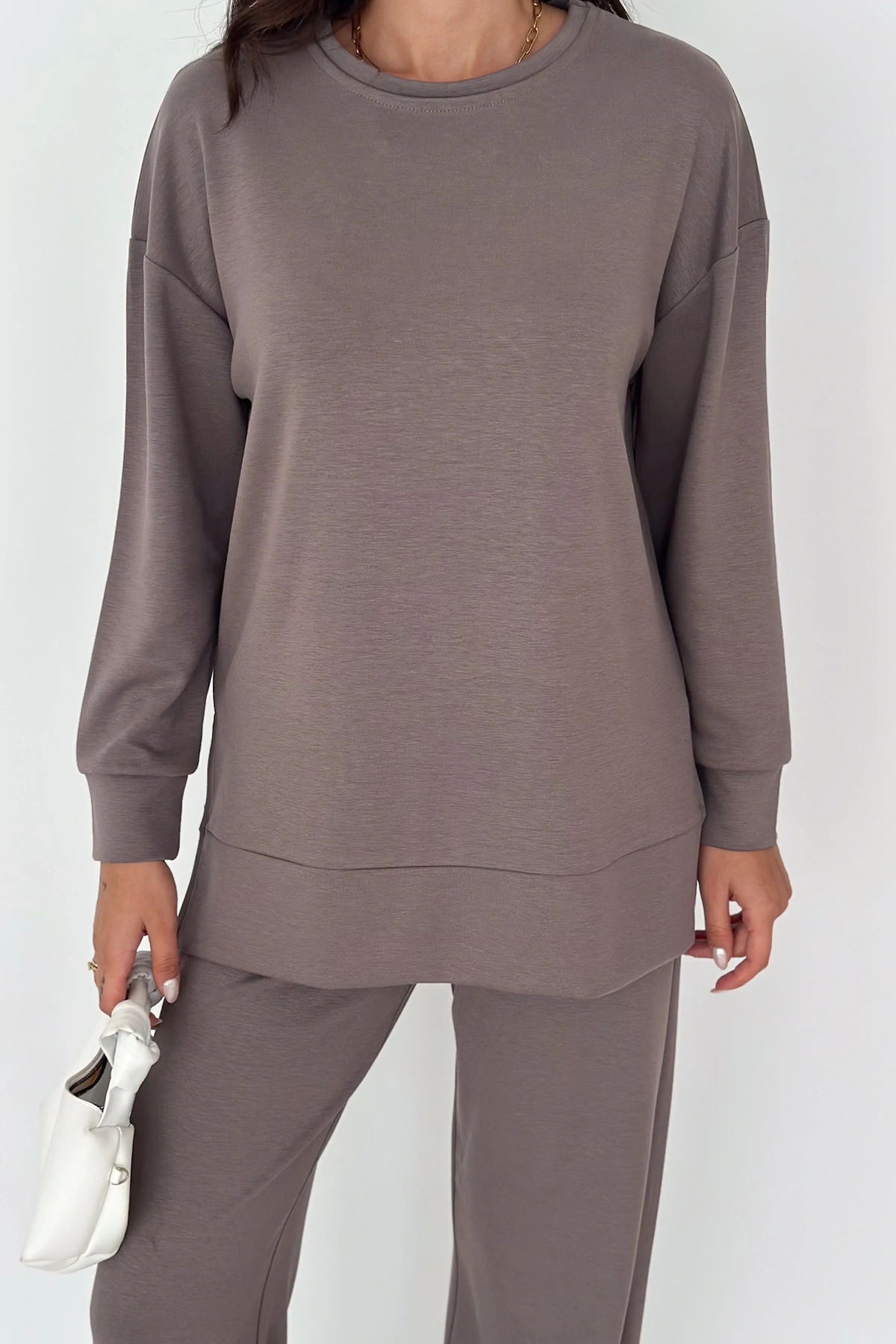 Yanı Yırtmaçlı Basic Modal Takım