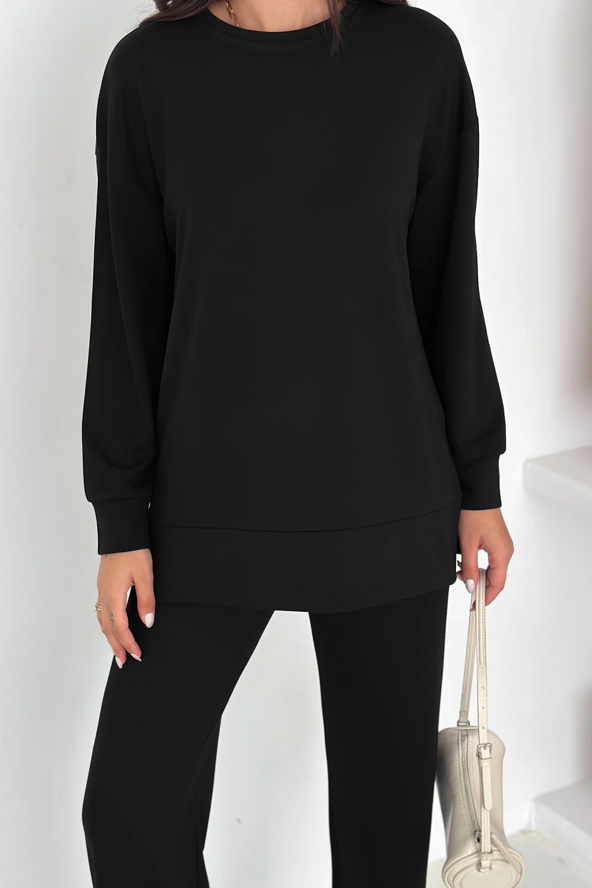 Yanı Yırtmaçlı Basic Modal Takım