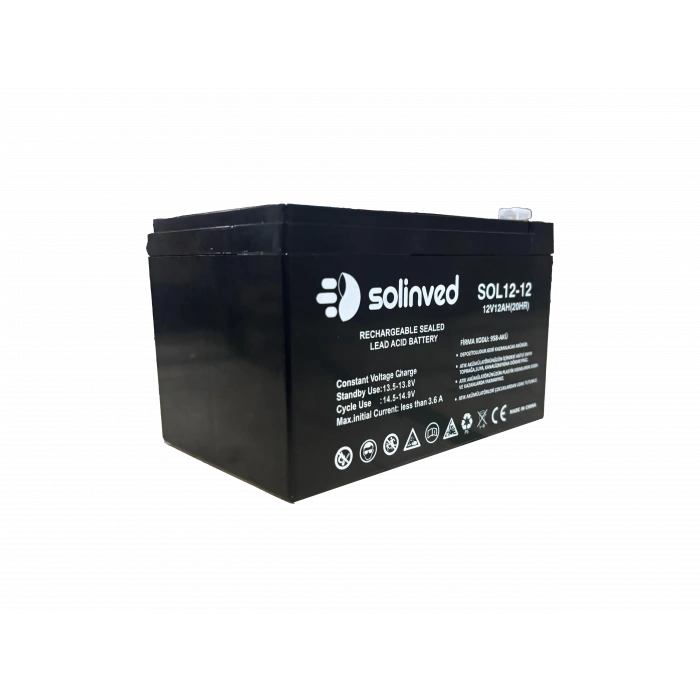 12V 12AH Ups Ve Alarm Aküsü