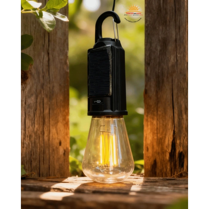 PANTHER PT-331 ŞARJLI SOLAR KAMP LAMBASI